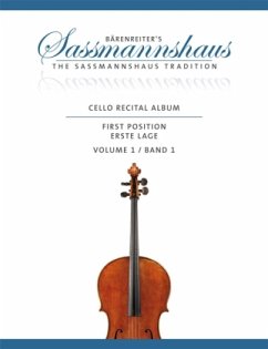 Cello Recital Album, Partitur