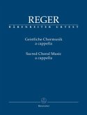 Geistliche Chormusik a cappella, Partitur