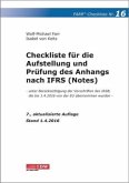 Checkliste für die Aufstellung und Prüfung des Anhangs nach IFRS (Notes)
