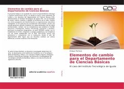 Elementos de cambio para el Departamento de Ciencias Básicas - Pacheco, Enrique