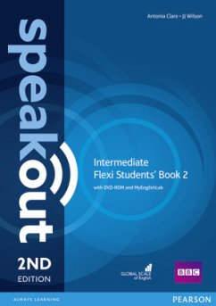 Flexi Students' Book 2, w. DVD-ROM and MyEnglishLab / Speakout Intermediate 2nd edition