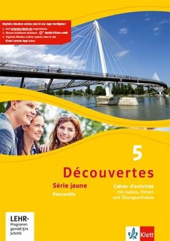 Découvertes Série jaune 5.Cahier d'activités mit Audios, Filmen und Übungssoftware 5. Lernjahr