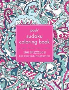 Posh Sudoku Adult Coloring Book - Andrews Mcmeel Publishing