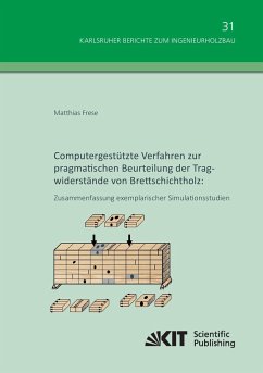 Computergestützte Verfahren zur pragmatischen Beurteilung der Tragwiderstände von Brettschichtholz: Zusammenfassung exemplarischer Simulationsstudien - Frese, Matthias