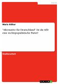 &quote;Alternative für Deutschland&quote;. Ist die AfD eine rechtspopulistische Partei? (eBook, PDF)
