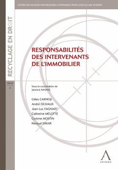 Responsabilités des intervenants de l'immobilier (eBook, ePUB) - Collectif; Anthemis