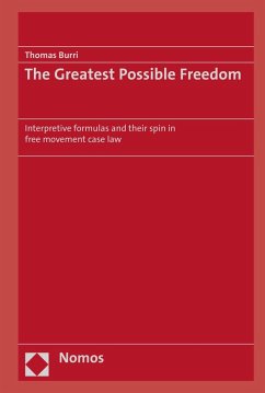 The Greatest Possible Freedom (eBook, PDF) - Burri, Thomas