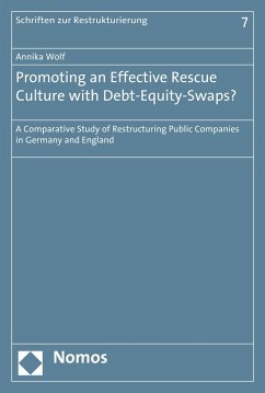 Promoting an Effective Rescue Culture with Debt-Equity-Swaps? (eBook, PDF) - Wolf, Annika