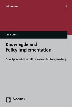 Knowledge and Policy Implementation (eBook, PDF) - Löber, Sonja