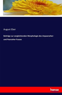 Beiträge zur vergleichenden Morphologie des Unpaarzeher- und Paarzeher-Fusses - Eber, August