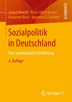 Sozialpolitik in Deutschland - Boeckh, Jürgen;Huster, Ernst-Ulrich;Benz, Benjamin