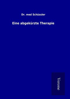 Eine abgekürzte Therapie - Schüssler