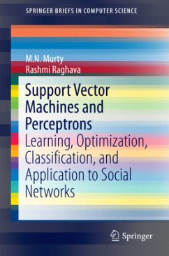 Support Vector Machines and Perceptrons - Murty, M. Narasimha;Raghava, Rashmi