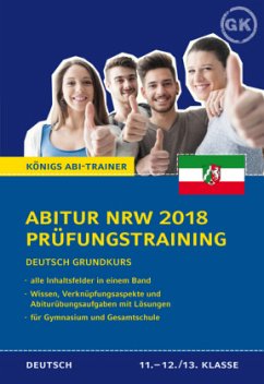 Cover Abitur NRW 2018 Prüfungstraining - Deutsch Grundkurs