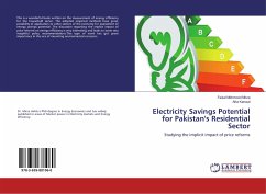 Electricity Savings Potential for Pakistan's Residential Sector