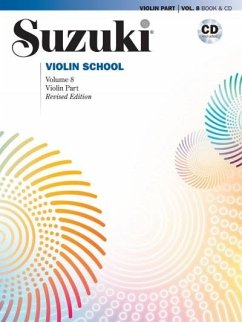 Suzuki Violin School, Vol 8: Violin Part, Book & CD - Suzuki, Shinichi
