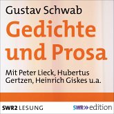 Gustav Schwab - Gedichte und Prosa (MP3-Download)