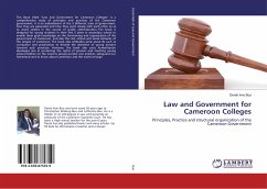 Law and Government for Cameroon Colleges