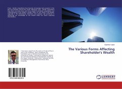 The Various Forms Affecting Shareholder's Wealth