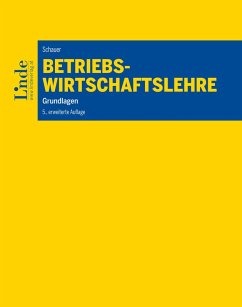Betriebswirtschaftslehre (eBook, PDF) - Schauer, Reinbert