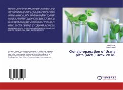Clonalpropagation of Uraria picta (Jacq.) Desv. ex DC