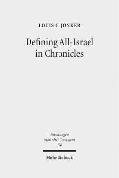 Defining All-Israel in Chronicles - Jonker, Louis C.