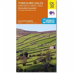 Ordnance Survey Map Yorkshire Dales - Northern & Central Area - Ordnance Survey