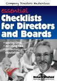 Essential Checklists for Directors and Boards