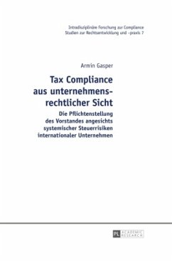 Tax Compliance aus unternehmensrechtlicher Sicht - Gasper, Armin