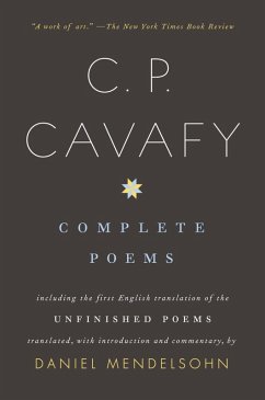 Complete Poems of C. P. Cavafy (eBook, ePUB) - Cavafy, C. P.