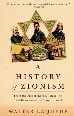 A History of Zionism (eBook, ePUB) - Laqueur, Walter