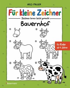 Für kleine Zeichner - Bauernhof (eBook, ePUB) - Fauser, Nico