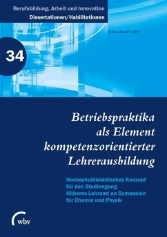 Betriebspraktika als Element kompetenzorientierter Lehrerausbildung (eBook, PDF) Cover Betriebspraktika als Element kompetenzorientierter Lehrerausbildung (eBook, PDF)