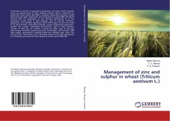 Management of zinc and sulphur in wheat (Triticum aestivum L.)