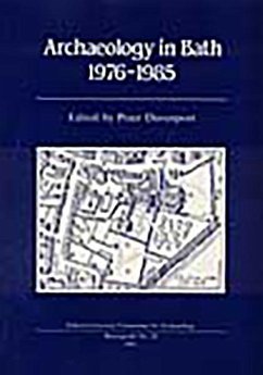 Archaeology in Bath 1976-1985: Excavations at Orange Grove, Swallow Street, the Crystal Palace, Abbey Street - Davenport, Peter