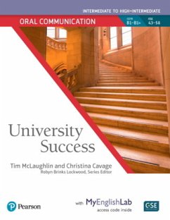 Cover University Success Oral Communication Intermediate to High-Intermedate, Student Book with MyEnglishLab