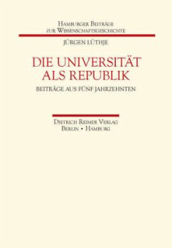 Die Universität als Republik - Lüthje, Jürgen