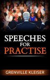 Speeches for Practise (eBook, ePUB)