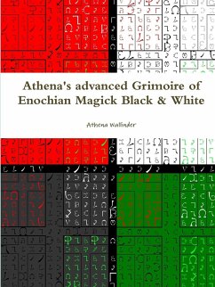 Athena's advanced Grimoire of Enochian Magick Black & White - Wallinder, Athena