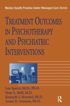 Treatment Outcomes In Psychotherapy And Psychiatric Interventions - Brill, Peter L. / Sperry, Len (eds.)