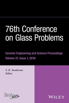 Cover 76th Conference on Glass Problems, Version A (eBook, PDF)