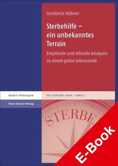 Sterbehilfe - ein unbekanntes Terrain (eBook, PDF) - Hübner, Constanze