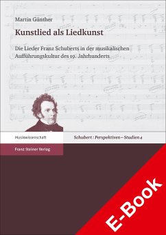 Kunstlied als Liedkunst (eBook, PDF) - Günther, Martin