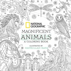 National Geographic Magnificent Animals: A Coloring Book - Kaya, Hayrullah