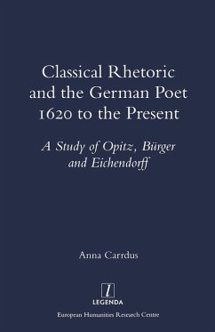 Cover Classical Rhetoric and the German Poet