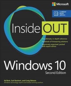 WINDOWS 10 INSIDE OUT INCLUDES CURRENT B - STINSON, CRAIG