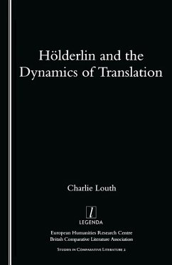 Cover Holderlin and the Dynamics of Translation
