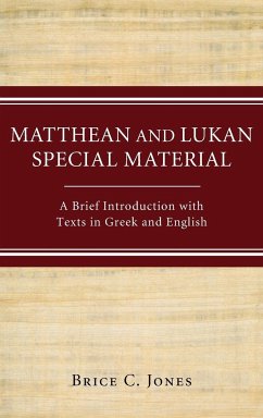 Matthean and Lukan Special Material