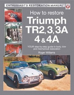 How to Restore Triumph Tr2, 3, 3a, 4 & 4a - Williams, Roger