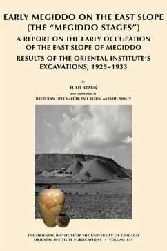 Cover Early Megiddo on the East Slope (The 'Megiddo Stages')